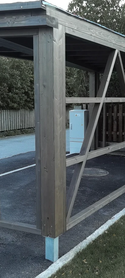 Carportanlage im Inntal